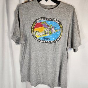 Disney Toy Story Buzz Lightyear Vintage Style Tee Shirt Size Large